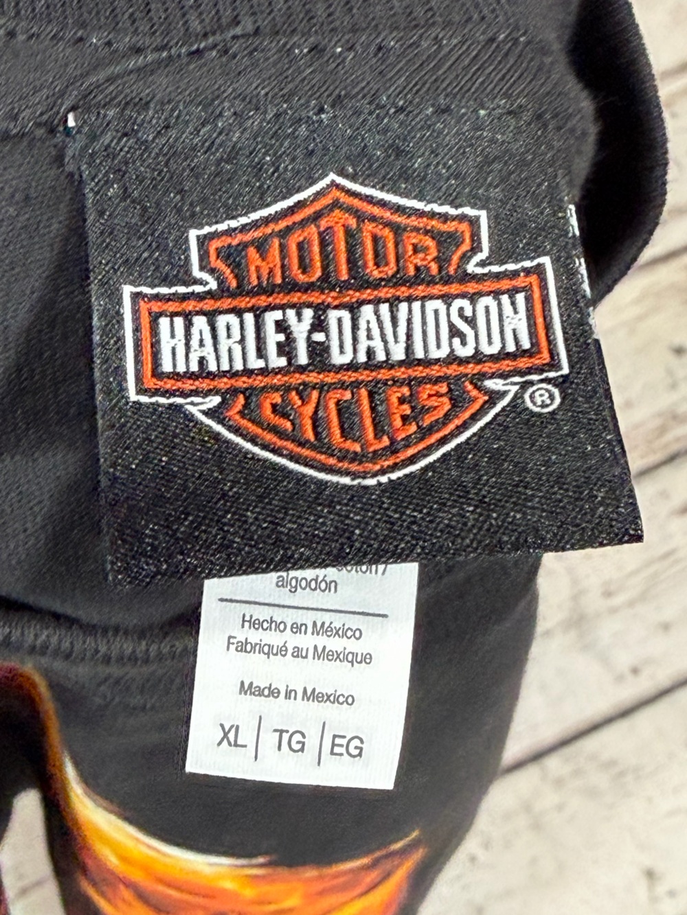Harley-Davidson Motorcycles Texas Biker Crewneck Men's Tshirt - Picture 6 of 7